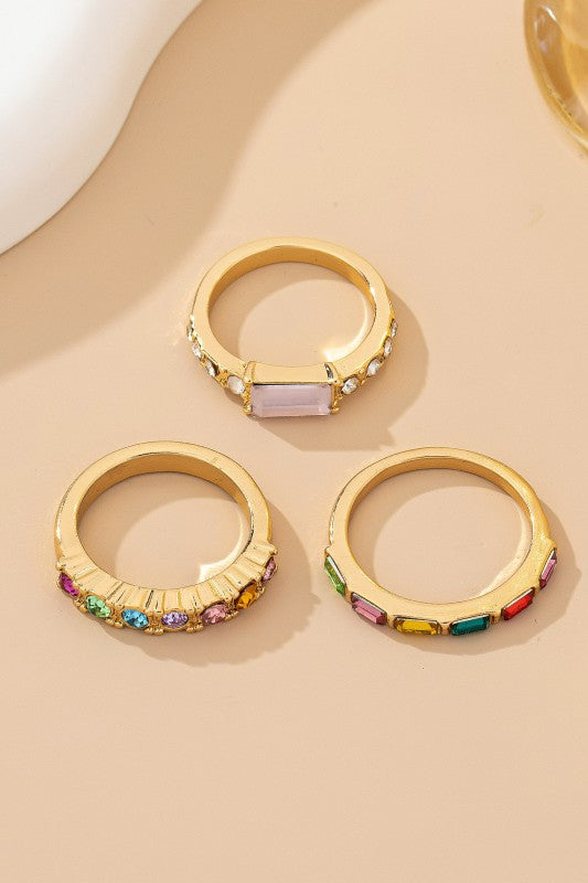 Count Your Blessings Ring Set