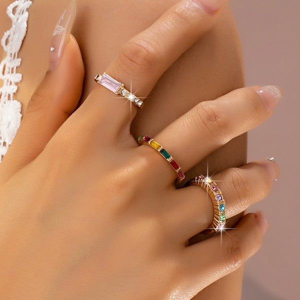 Count Your Blessings Ring Set